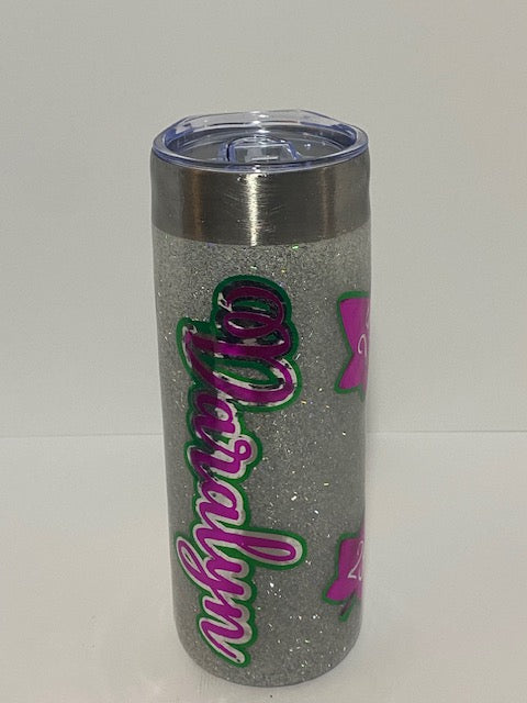 Silver Sister - AKA Customizable 20 oz Tumbler